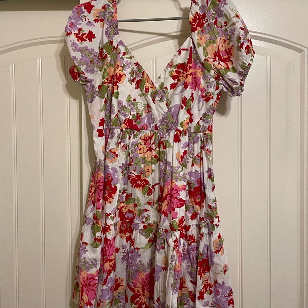 Jessica Simpson Multicolor Floral Dress